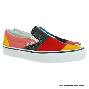 VANS Classic Slip-On "Patchwork" Women's Sneakers